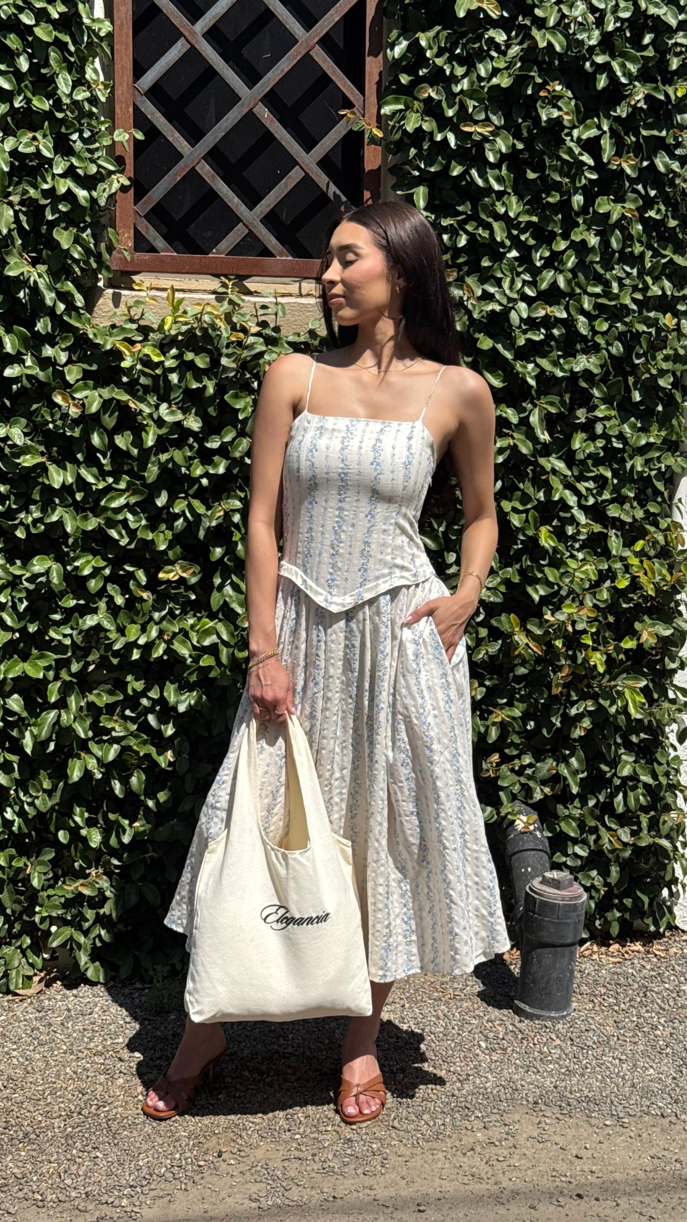 ‘Azure’ Bloom Dress